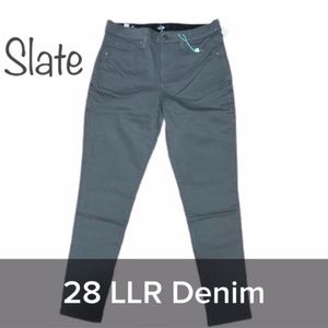 #1 LuLaRoe Denim 28 Slate Grey skinny fit